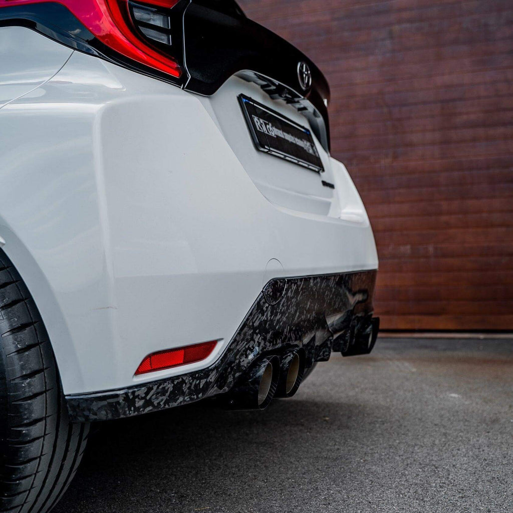 Rear Diffuser in Forged Carbon - Toyota GR Yaris - RSI c6