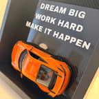 Premium Carbon Fiber Desk Display – “Dream Big Edition”