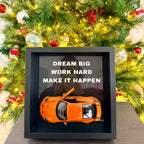 Premium Carbon Fiber Desk Display – “Dream Big Edition”