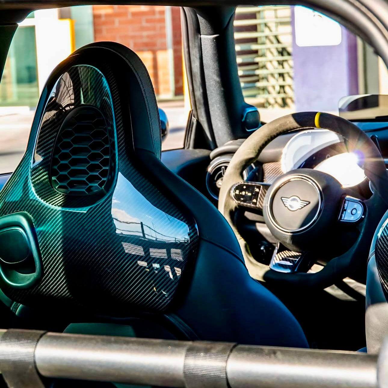 Seats Back in Pre-Preg Carbon Fiber - MINI JCW F54 / F55 / F56 / F57 / F60 / GP3 - RSI c6