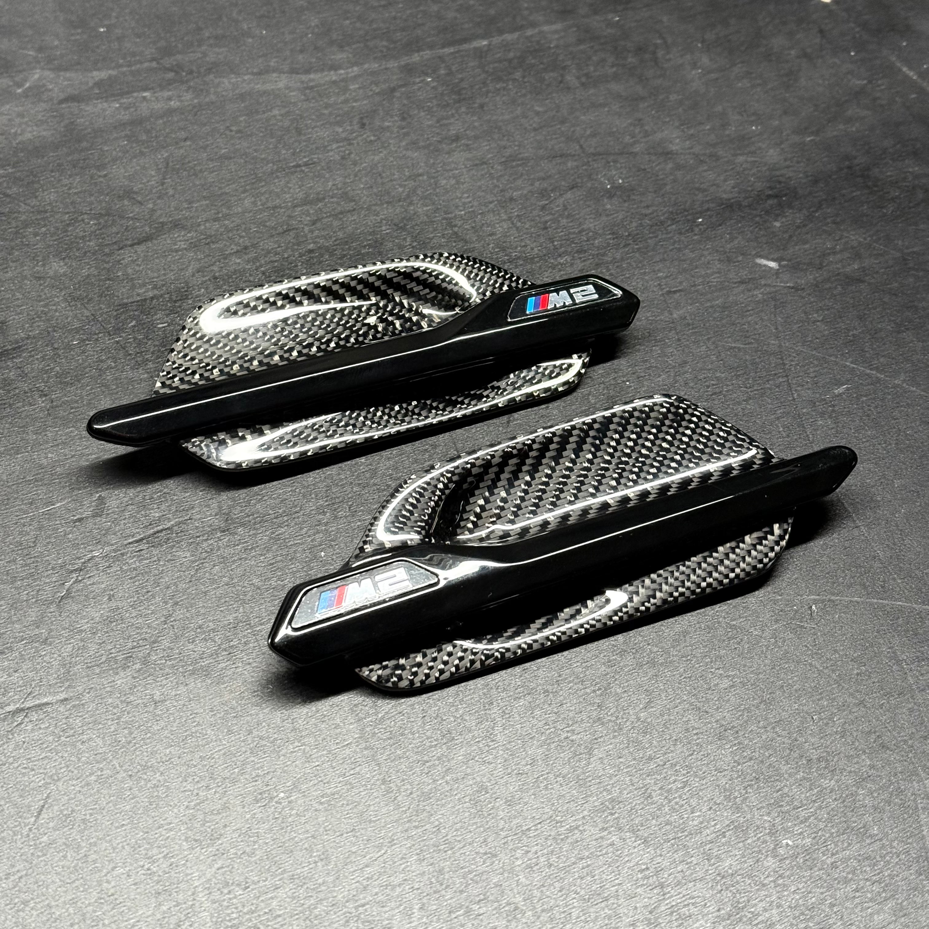 Side Badges in Carbon Fiber for BMW M2/M2C F87 by RSI c6