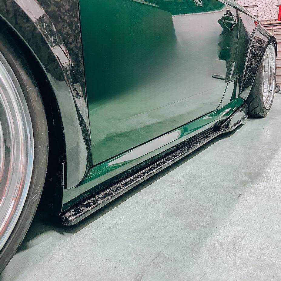 Side Skirts in Forged Carbon Fiber - AUDI TT / TTS / TT RS 8S Mk3 - RSI c6