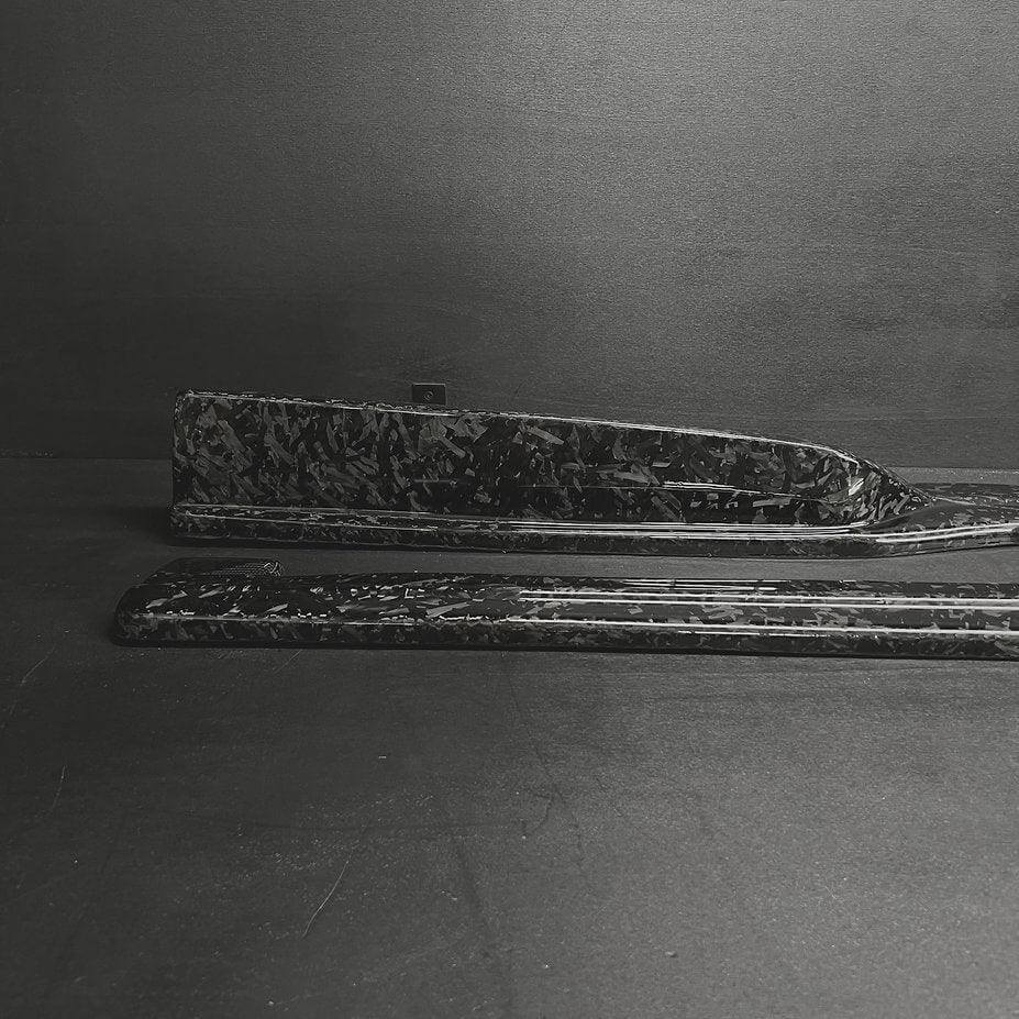 Side Skirts in Forged Carbon Fiber - AUDI TT / TTS / TT RS 8S Mk3 - RSI c6