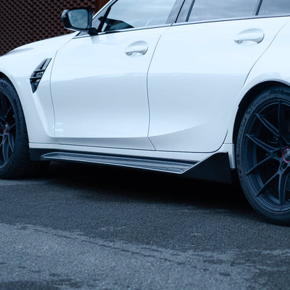 Side Skirts in Carbon Fiber for BMW M3 G80 G81/M4 G82 G83 by RSI c6