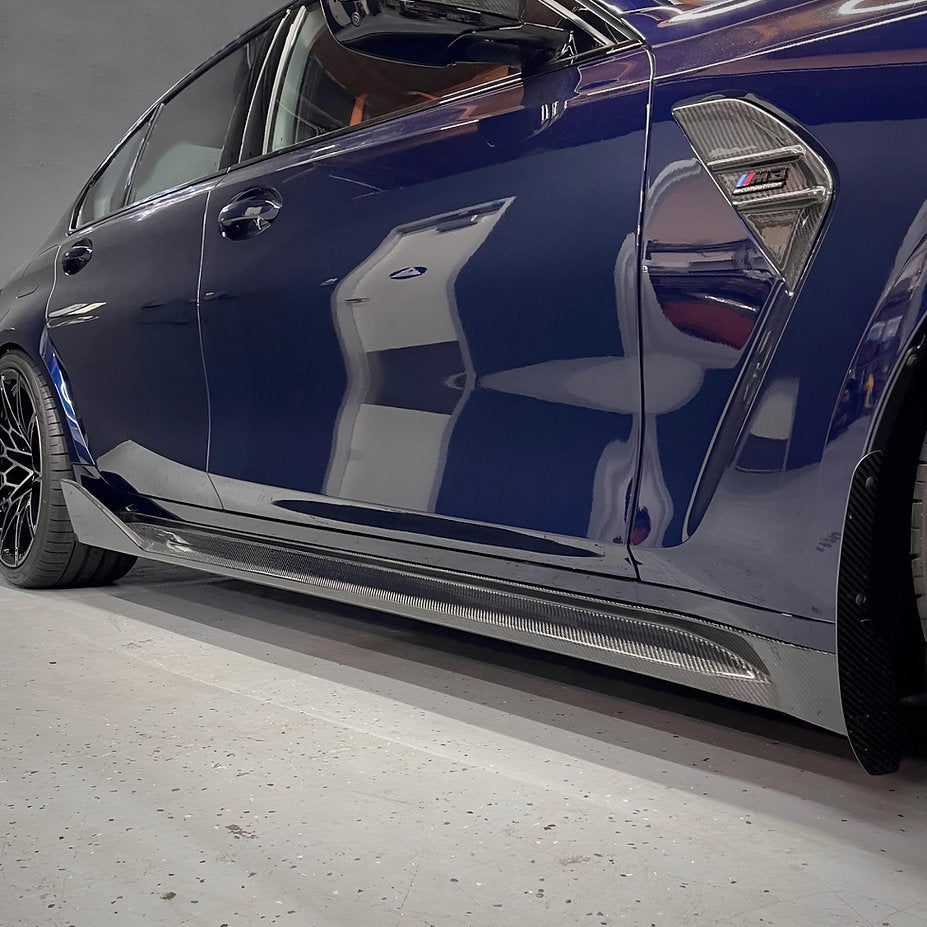 Side Skirts in Carbon Fiber for BMW M3 G80 G81/M4 G82 G83 by RSI c6