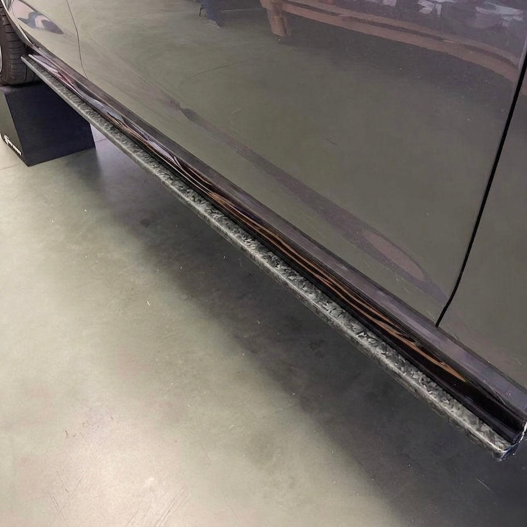 Side Skirts in Forged Carbon Fiber for VW GOLF 7.5 GTI & R by RSI c6