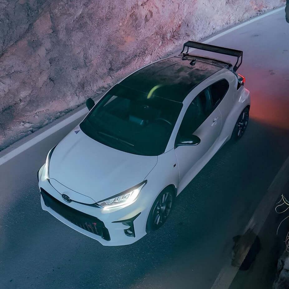 Spoiler in Prepreg Carbon Fiber - Toyota GR Yaris - RSI c6