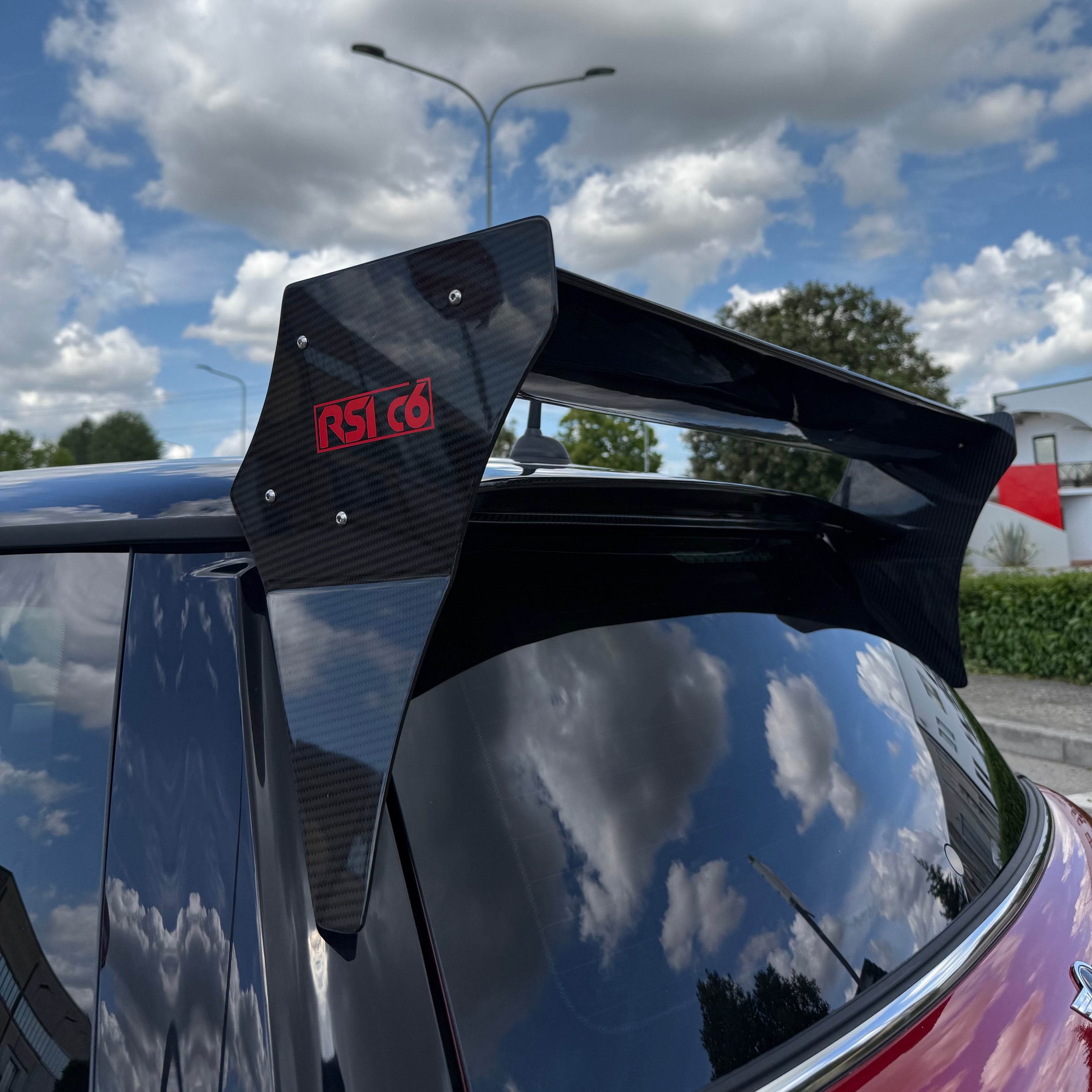 Challenge Style Spoiler in Carbon Fiber or Forged Carbon Versions for MINI R56 by RSI c6