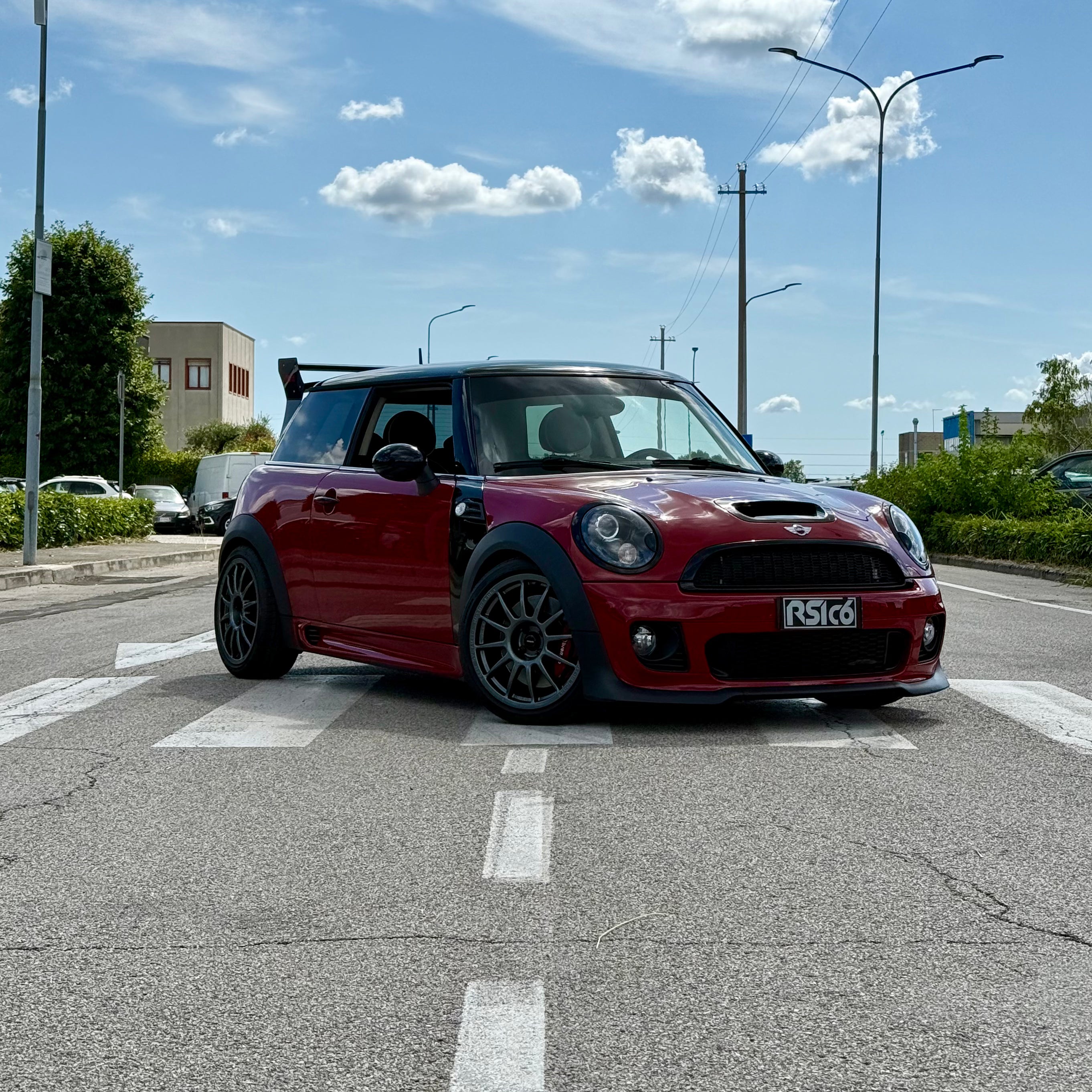 Challenge Style Spoiler in Carbon Fiber or Forged Carbon Versions for MINI R56 by RSI c6