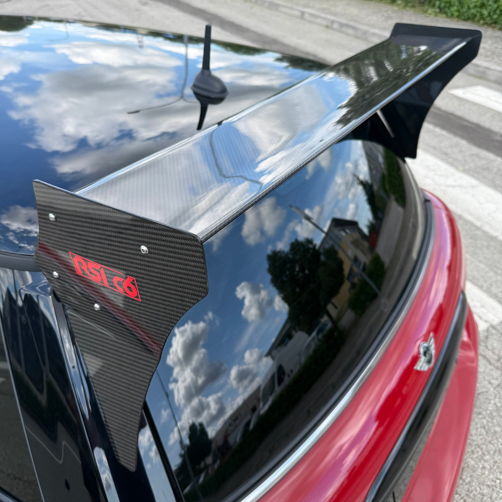Challenge Style Spoiler in Carbon Fiber or Forged Carbon Versions for MINI R56 by RSI c6