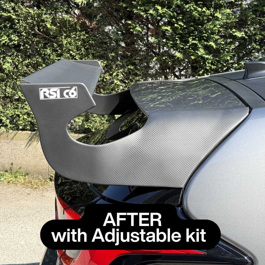 Spoiler “Rally 2 Style” in gloss Carbon Fiber for Toyota GR Yaris by RSI c6