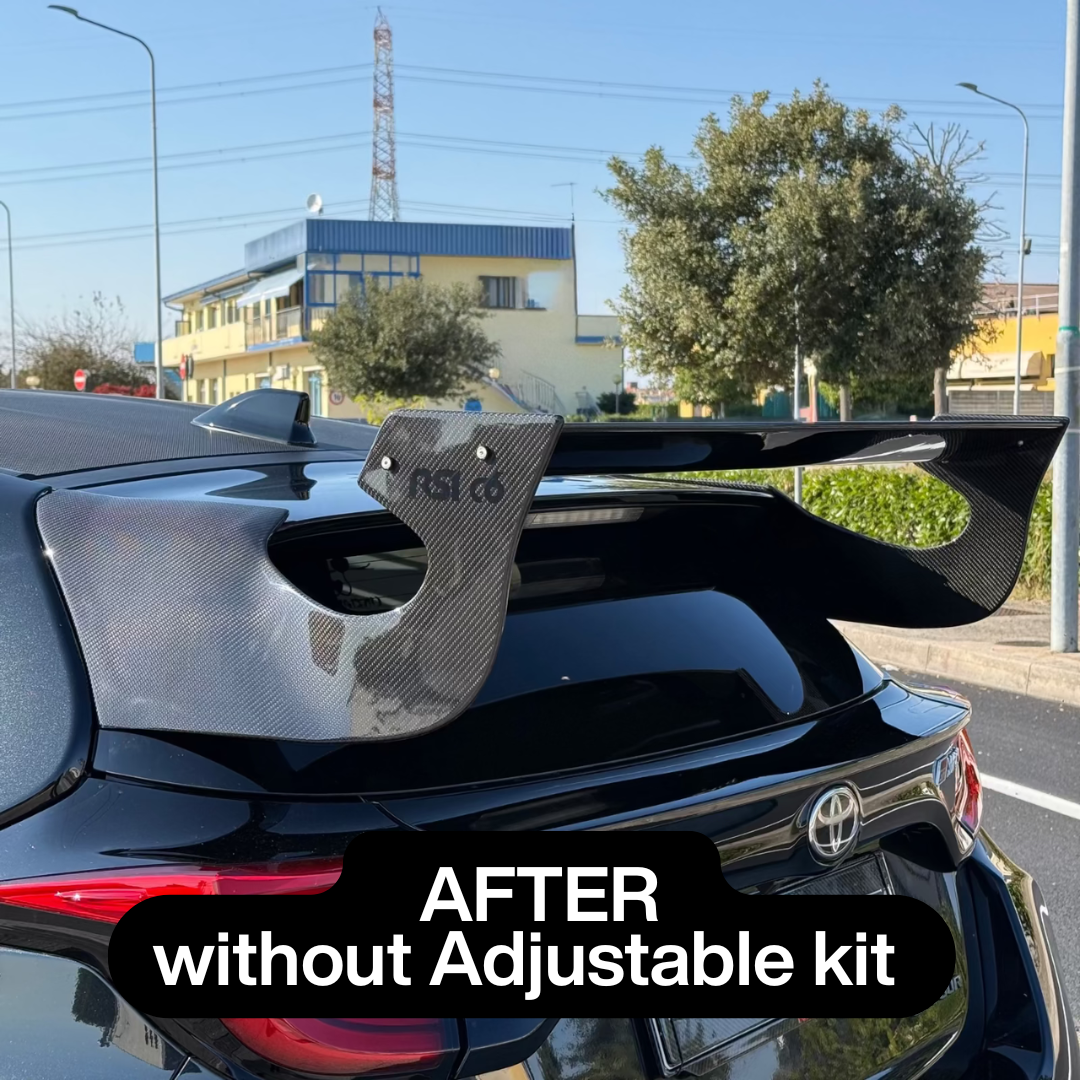 Spoiler “Rally 2 Style” in gloss Carbon Fiber for Toyota GR Yaris by RSI c6