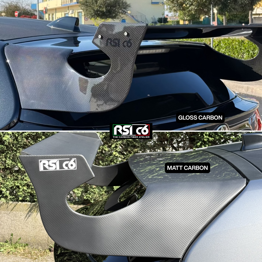 Spoiler “Rally 2 Style” in gloss Carbon Fiber for Toyota GR Yaris by RSI c6