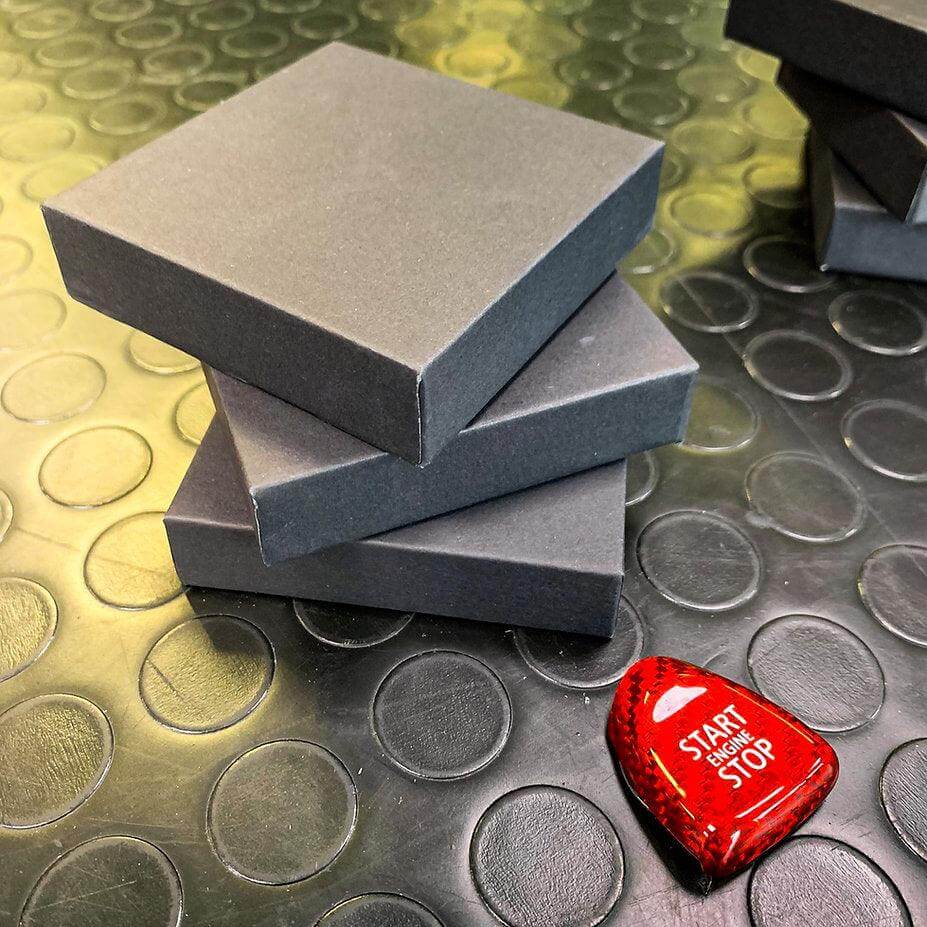 Start & Stop Button in Carbon Fiber - MINI F54 / F55 / F56 / F57 / F60 / GP3 - RSI c6