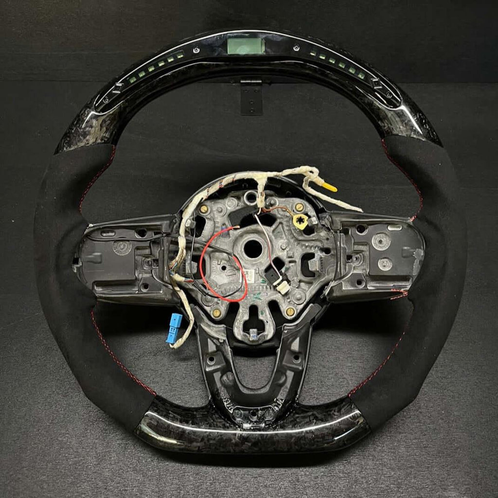 Steering Wheel Custom in Carbon Fiber/Forged Carbon - MINI F54 / F55 / F56 / F57 / F60 - RSI c6