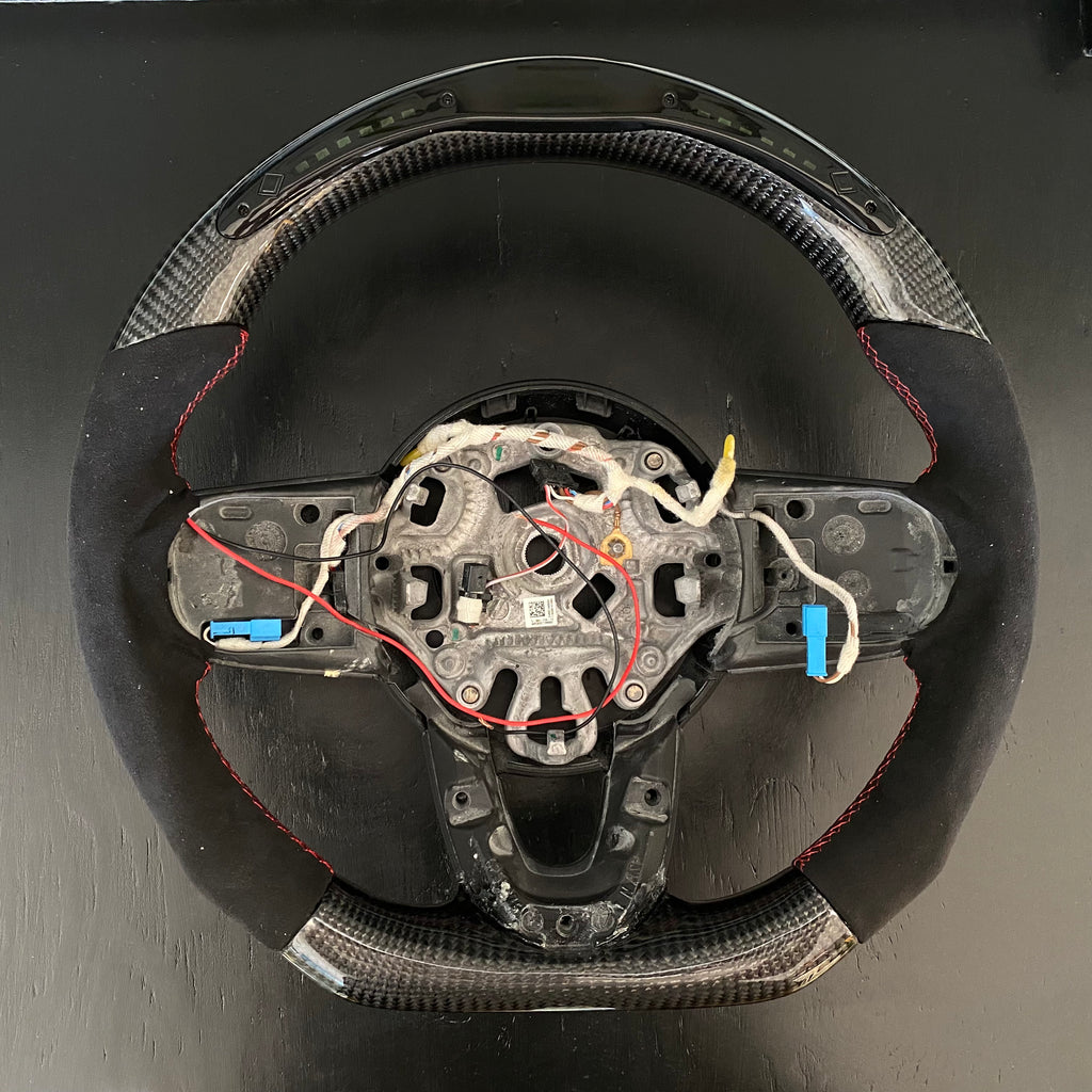 Steering Wheel Custom in Carbon Fiber/Forged Carbon - MINI F54 / F55 / F56 / F57 / F60 - RSI c6