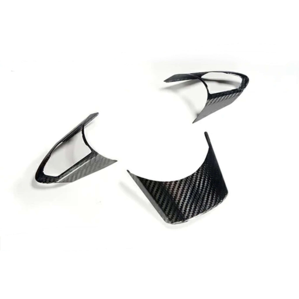 Steering Wheel Trims in Carbon Fiber for Toyota GR Yaris by RSI c6