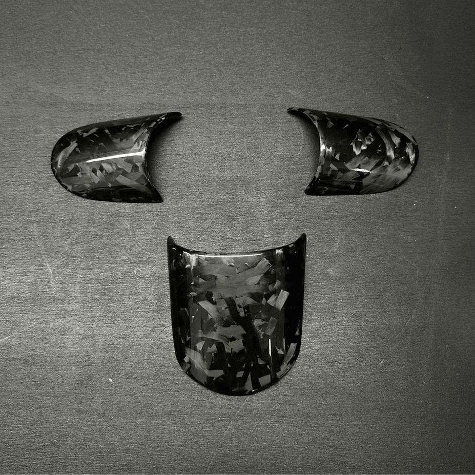 Steering Wheel Trims in Forged Carbon - MINI R53 - RSI c6