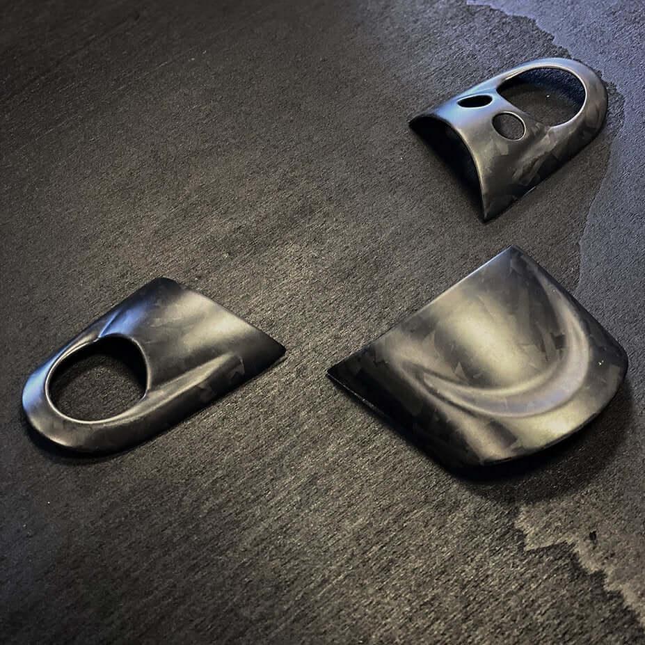 Steering Wheel Trims in Forged Carbon - MINI R55 / R56 / R57 / R58 / R59 / R60 / R61 - RSI c6