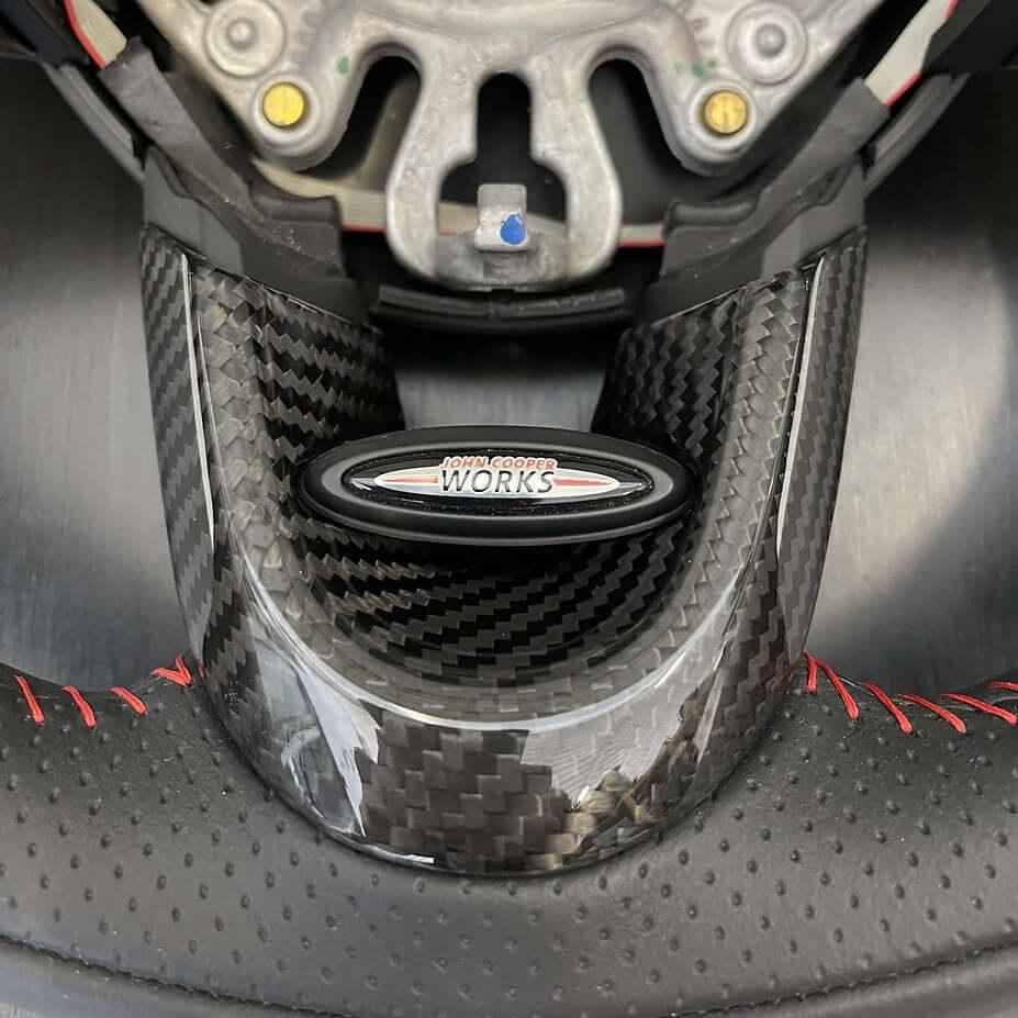 Steering Wheel Trims in Carbon Fiber - MINI F54 / F55 / F56 / F57 / F60 / GP3 - RSI c6