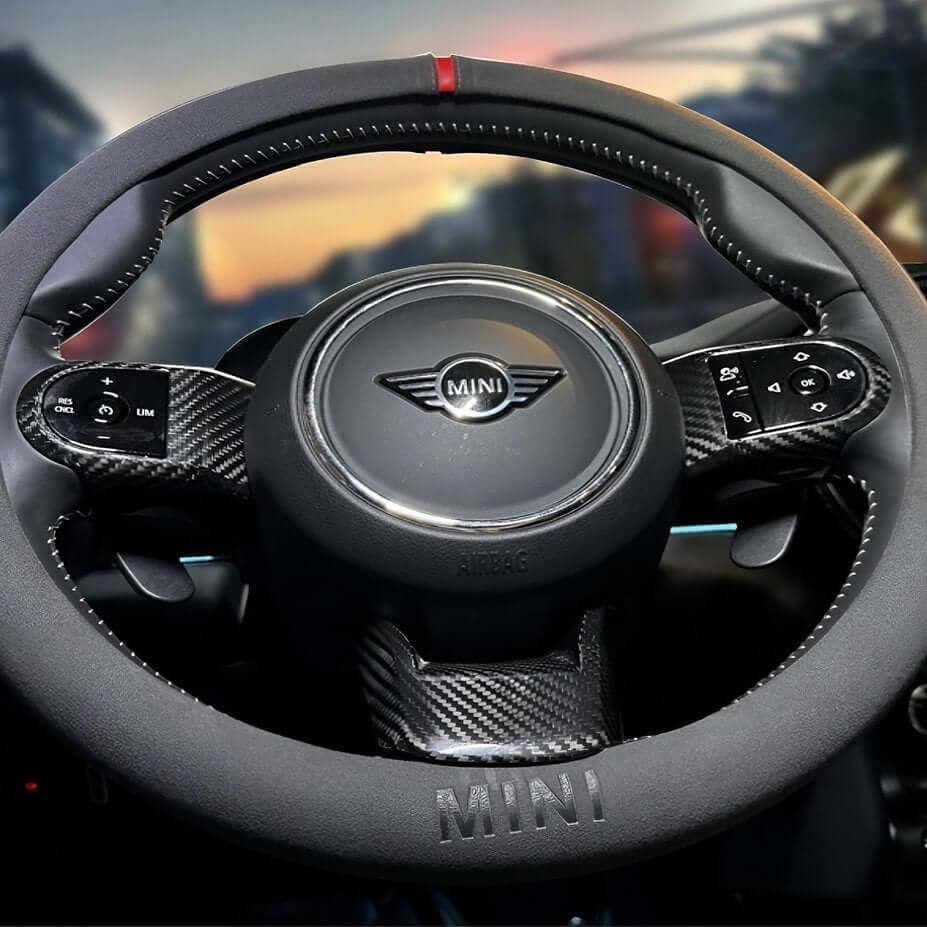 Steering Wheel Trims in Carbon Fiber - MINI LCI F54 / F55 / F56 / F57 / F60 - RSI c6