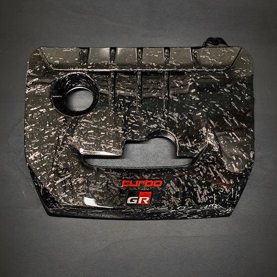 Engine Cover in Forged Carbon Fiber - Toyota GR Yaris - RSI c6