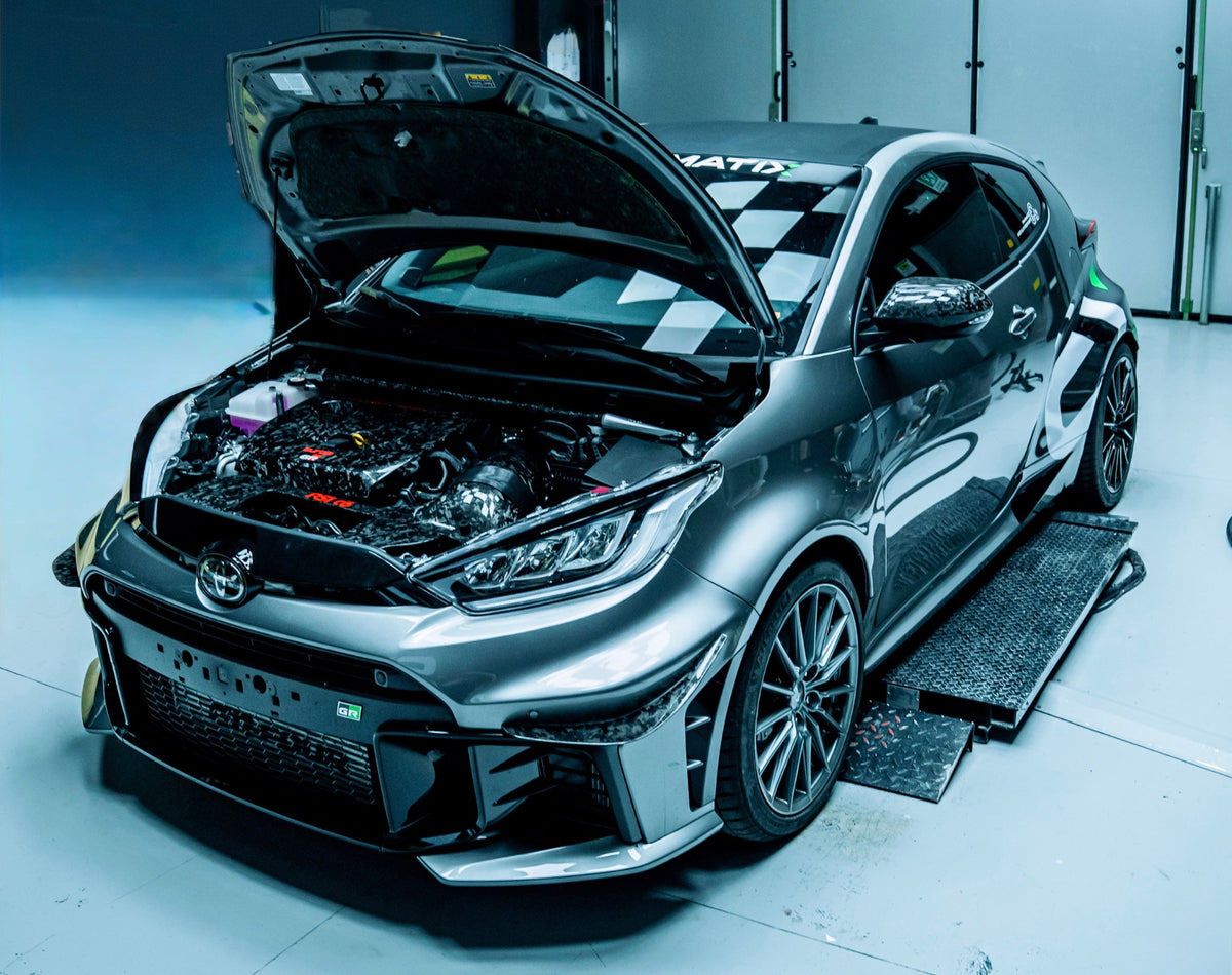 Toyota GR Yaris MK2 in full forged carbon by RSI c6 – side/front view