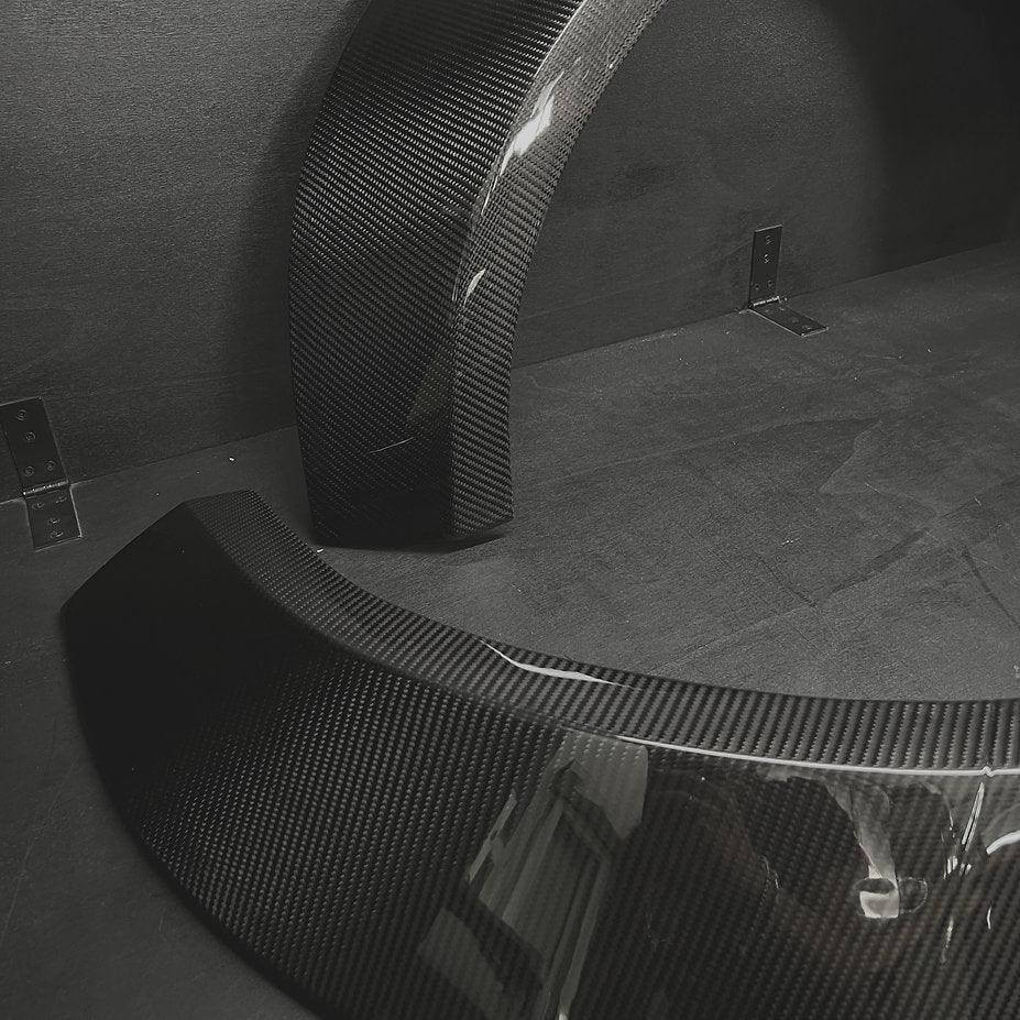 Wide Arches in Carbon Fiber - AUDI TT / TTS / TT RS 8S Mk3 - RSI c6