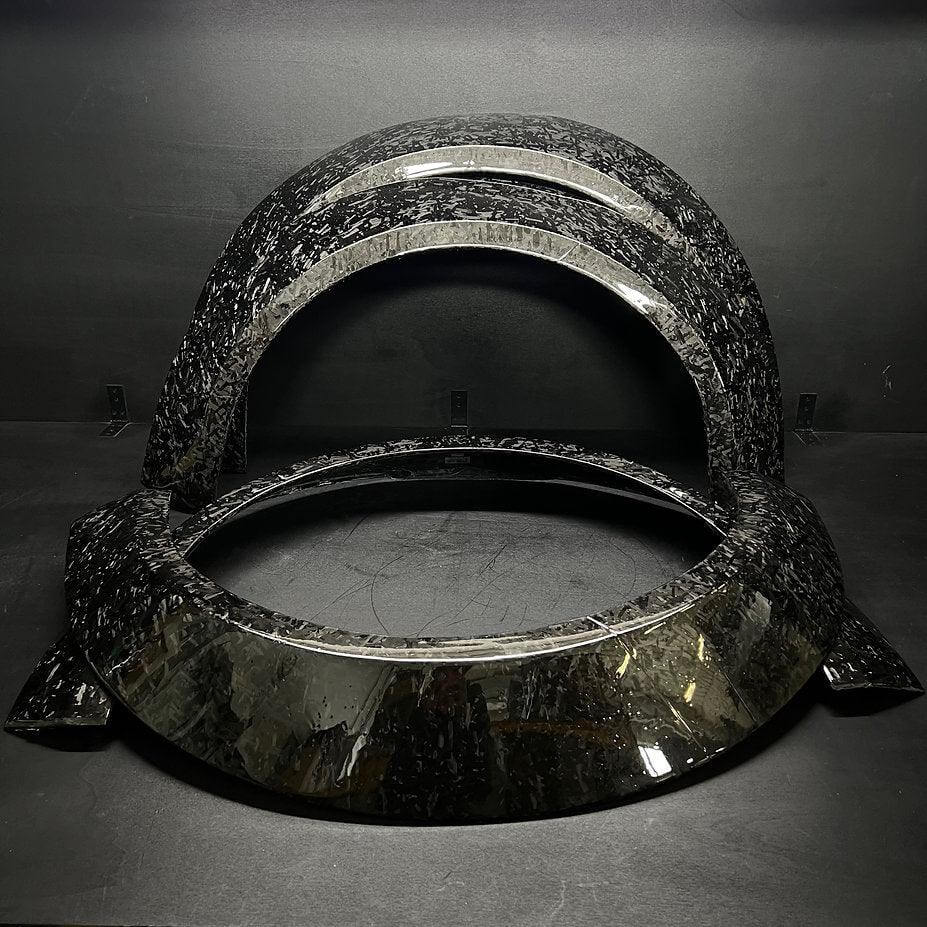 Wide Arches in Forged Carbon Fiber - AUDI TT / TTS / TT RS 8S Mk3 - RSI c6