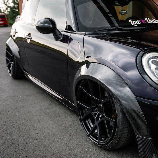 Wide Arches in Pre-preg Carbon Fiber - MINI F56 / F57 / GP3 - RSI c6