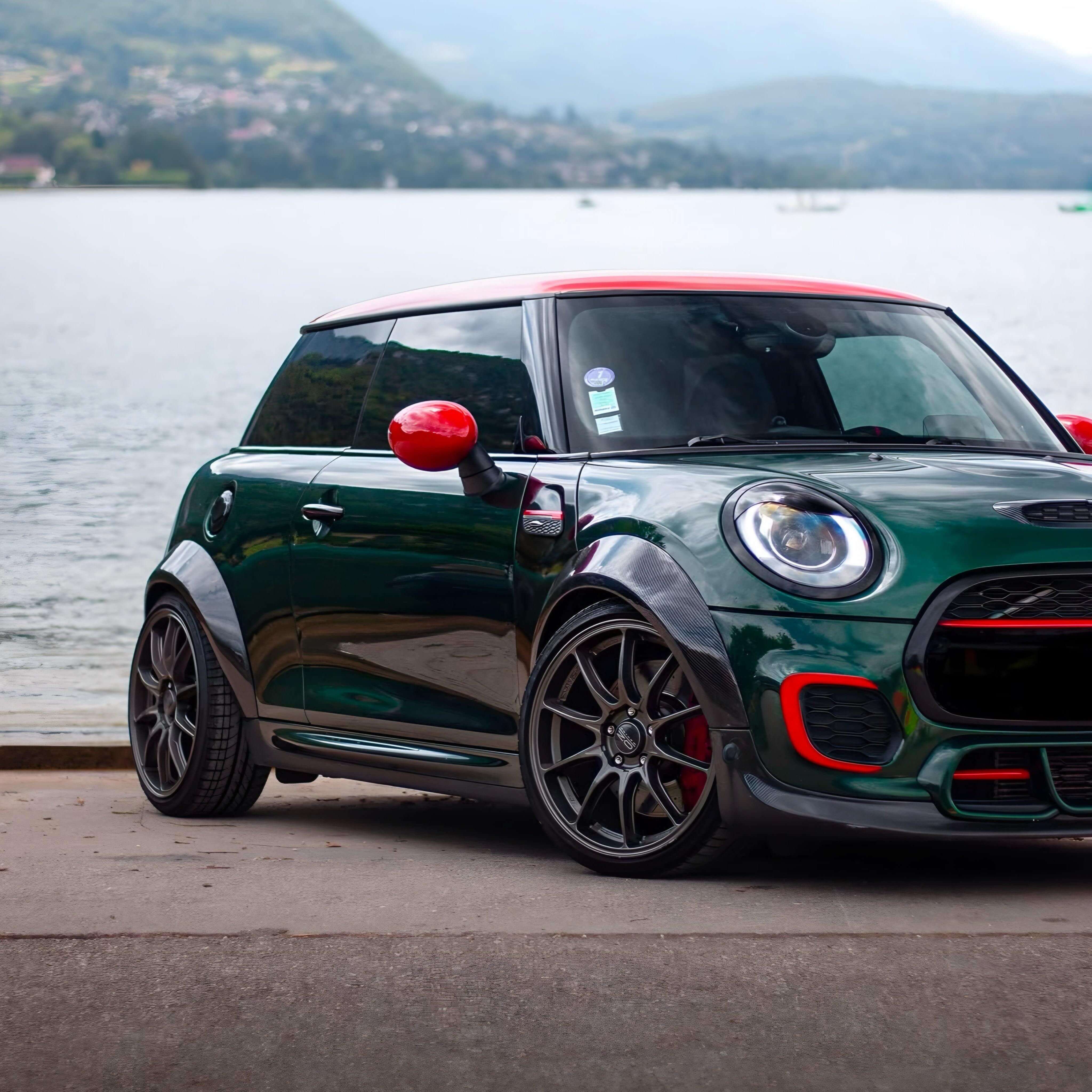 Wide Arches in Pre-preg Carbon Fiber - MINI F56 / F57 / GP3