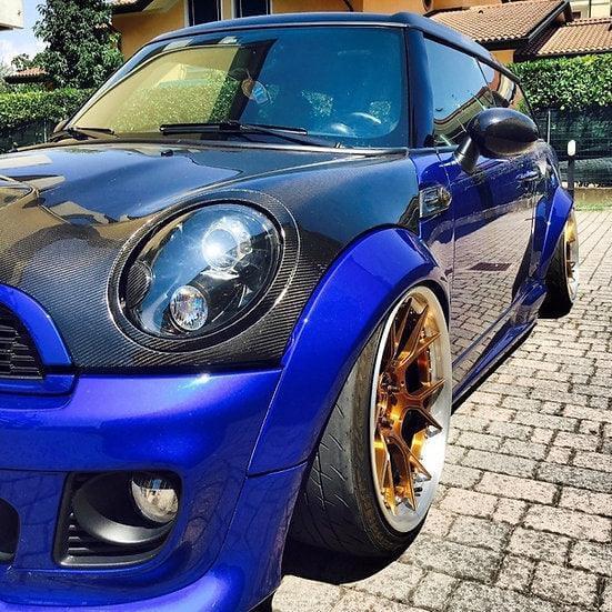 Wide Arches in Carbon Fiber - MINI R55 / R56 / R57 / R58 / R59