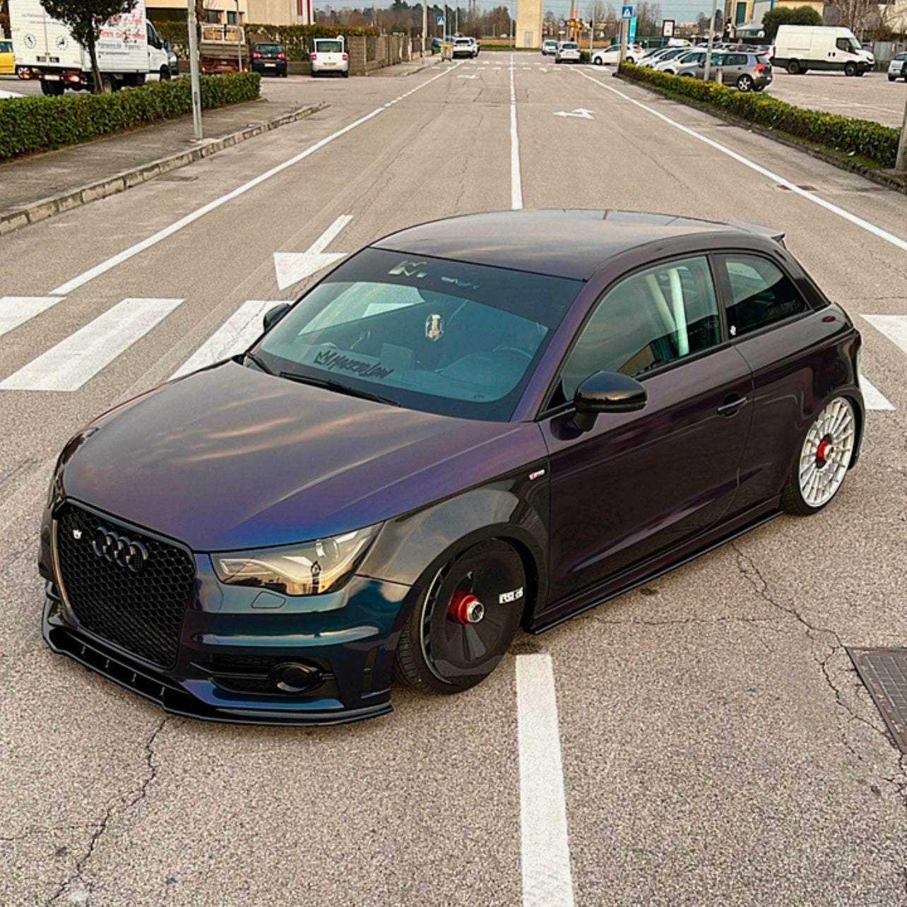 Carbon fiber full carbon fiber body kit for AUDI A1/S1 8x by RSI c6