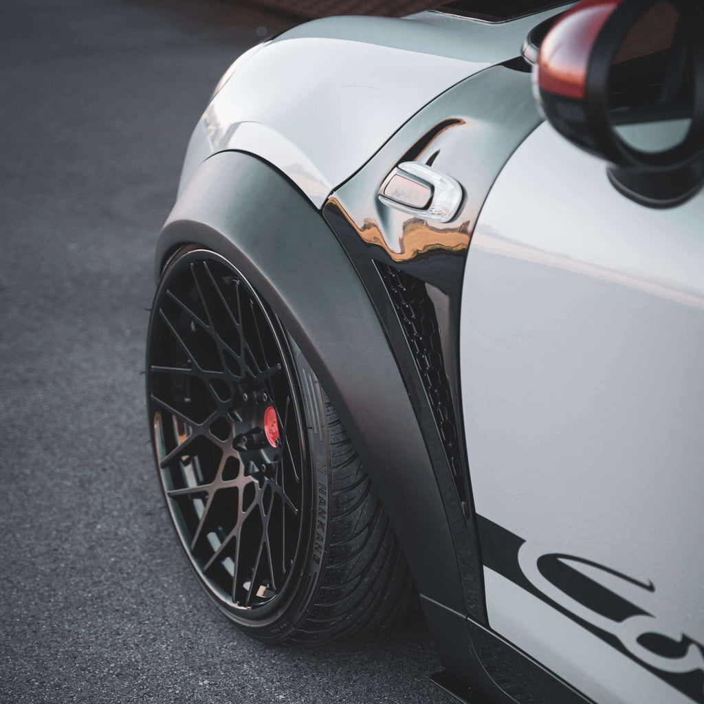 Wide Body Kit in Carbon Vented Fenders & Wide Arches - MINI R55/R56/R57/R58 & MINI F56/F57 - RSI c6
