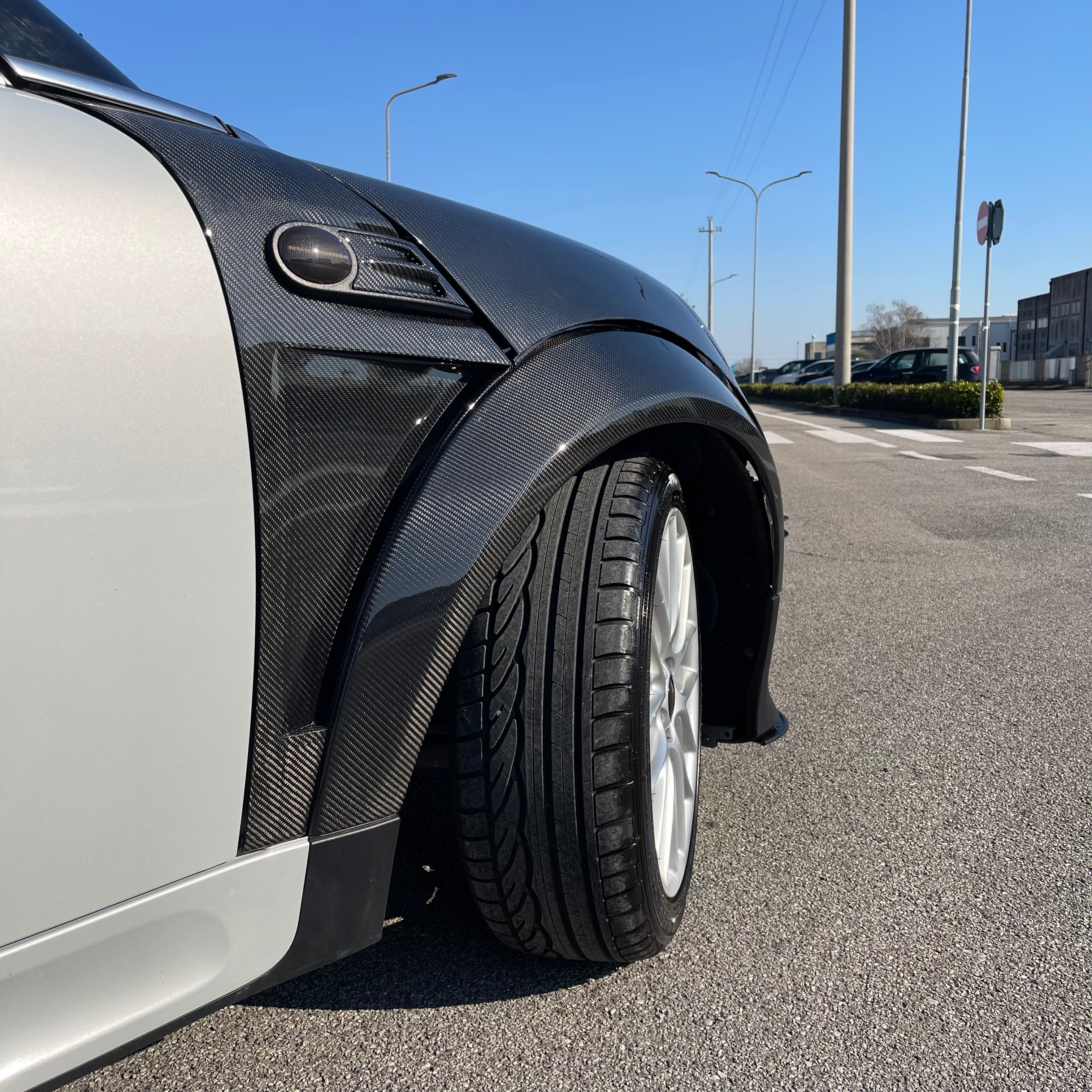 Wide Kit de carrocería in Carbon Aletas ventiladas & Pasos de rueda ensanchados - MINI R55/R56/R57/R58 & MINI F56/F57 - RSI c6