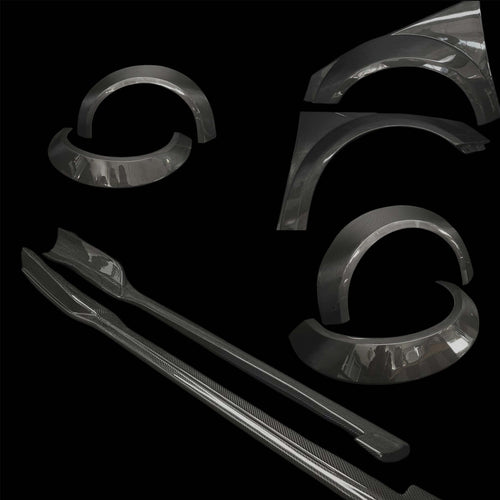 Body Kit in FRP Side Skirt, Wide Fender & Wide Arches for AUDI TT / TTS / TT RS 8S by RSI c6