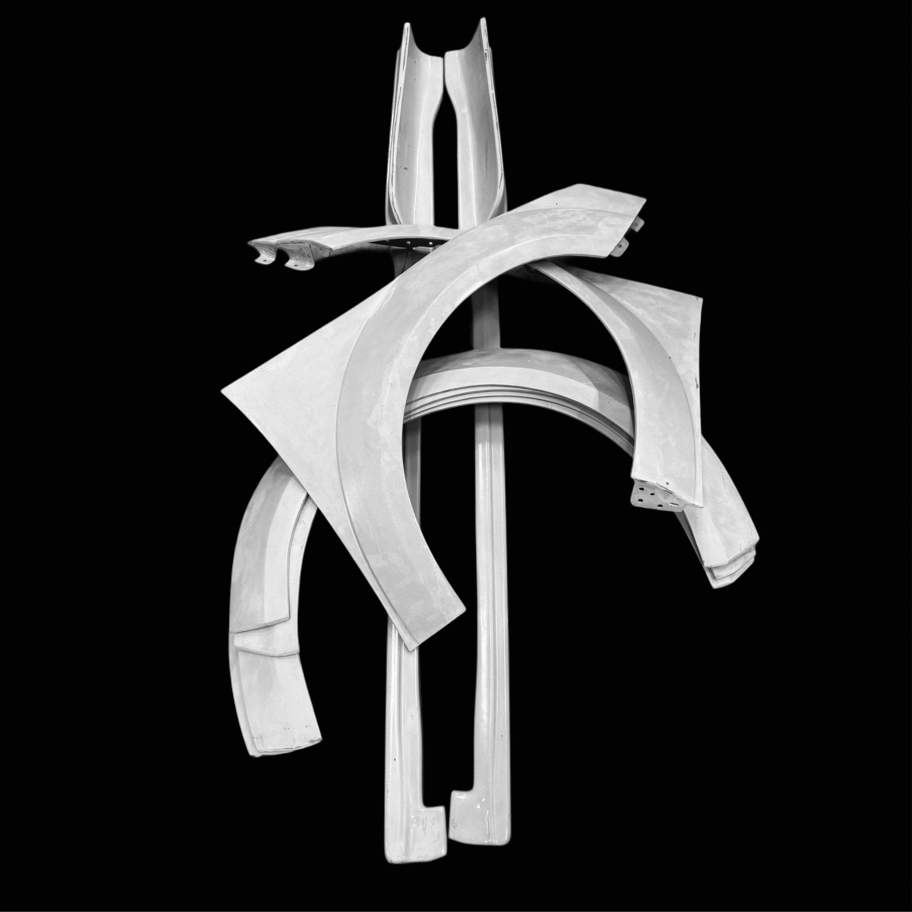 Body Kit in FRP Side Skirt, Wide Fender & Wide Arches - AUDI TT / TTS / TT RS 8S - RSI c6