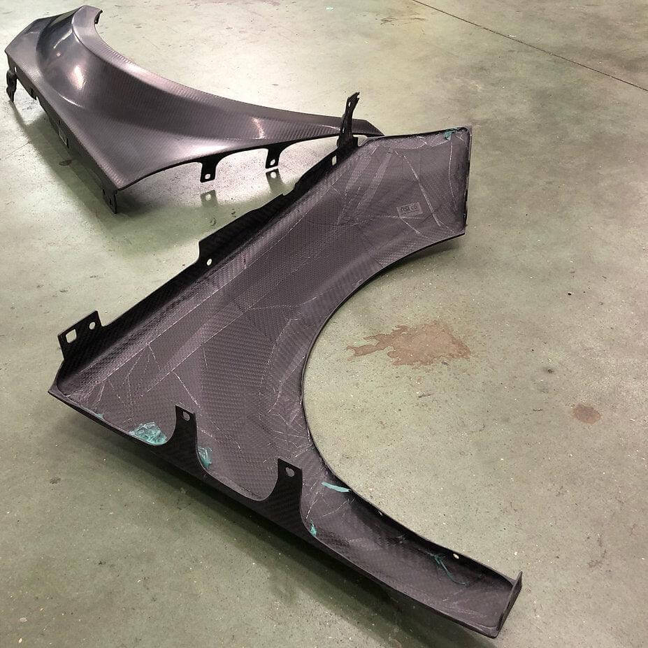 Wide Fenders in Carbon Fiber - AUDI A1/S1 8X - RSI c6