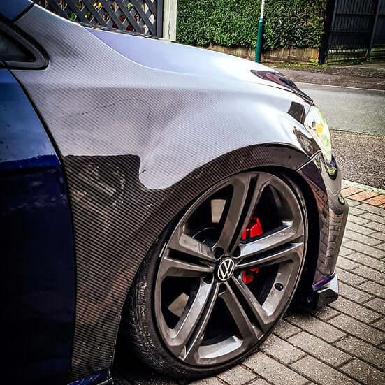 Wide Fenders in Carbon Fiber - VW GOLF 7 / 7.5 - RSI c6