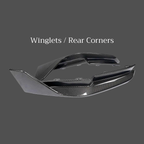 Winglets/Rear Corners in Carbon Fiber - BMW M3 G80 G81/M4 G82 G83